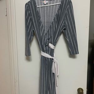 LuLaRoe Michelle wrap dress size large